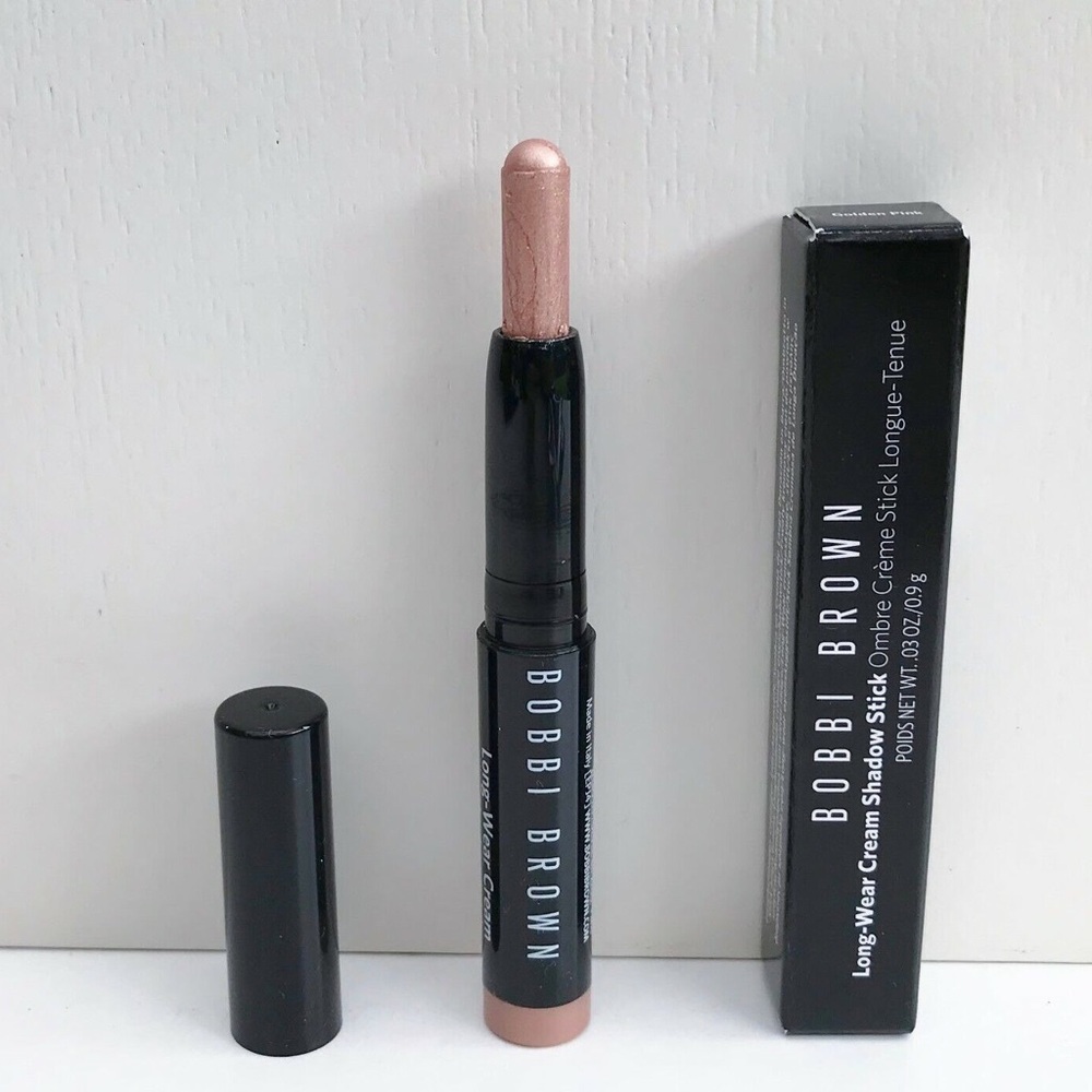 BOBBI BROWN Long Wear Cream Shadow Stick Eyeshadow Golden Pink NEW IN BOX